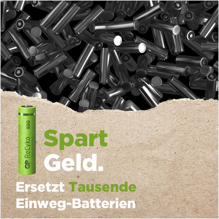 Image du produit GP Batteries ReCyko (4 pcs, AAA, 850 mAh)