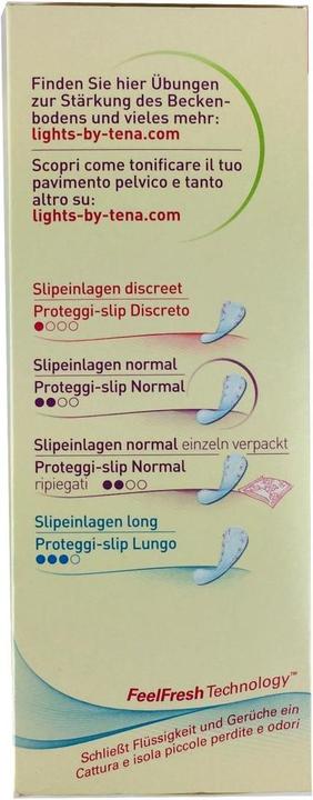 Actual product image lights by Tena Panty liners (24 x, Regular)
