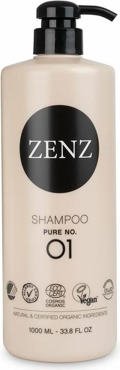 Zenz Organic No.01 Pure Shampoo Frauen 1000 ml (1000 ml, Flüssiges Shampoo)