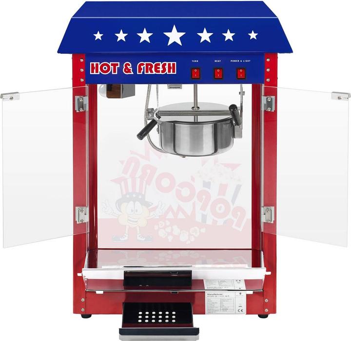 Produktbild Royal Catering Popcornmaschine Popcorn Maker Popcornautomat Popcorn Automat 1600 W USA-Design