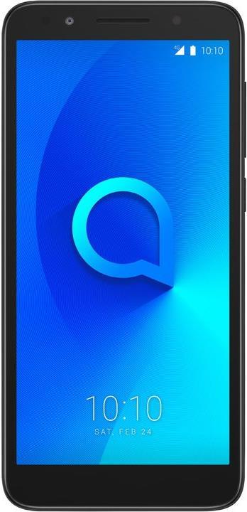 Productafbeelding Alcatel 1X 5059D (16 GB, Black, Donkergrijs, 5.30", Dubbele SIM + SD, 13 Mpx, 4G)