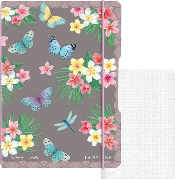 Produktbild Herlitz my.book flex Notizbuch A5 40 Blätter Mehrfarbig (A5, Gepunktet, Weicher Einband)