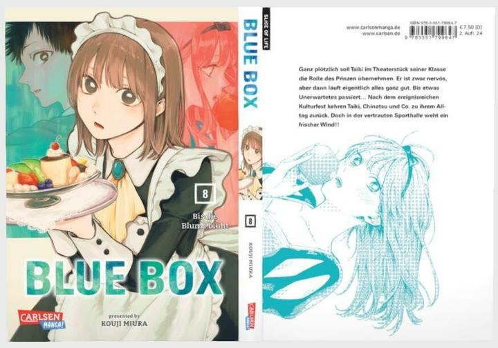 Immagine prodotto Blue Box 8 (Tedesco, Kouji Miura, 2024)