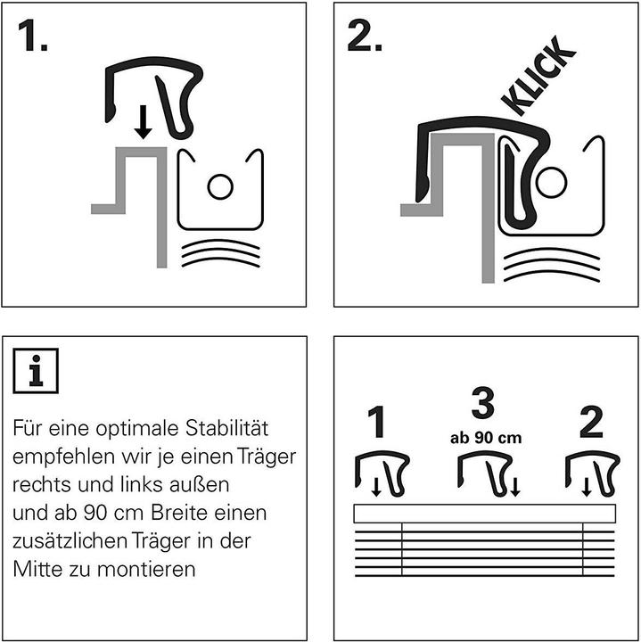 Produktbild Gardinia Alu-Jalousie (110 x 175 cm)