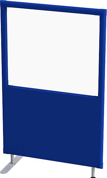 Immagine prodotto eurokraft pro Parete divisoria fonoassorbente, pannello con finestra, altezza 1600 mm