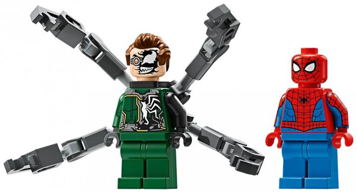 Produktbild LEGO Motorrad-Verfolgungsjagd: Spider-Man vs. Doc Ock (76275, LEGO Marvel)