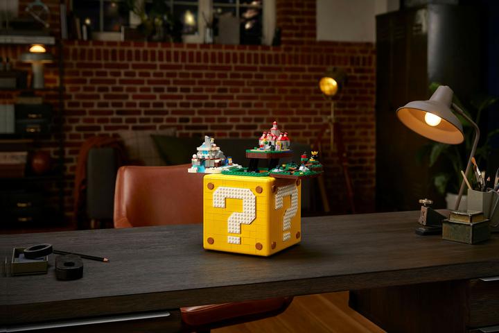 Produktbild LEGO Fragezeichen-Block aus Super Mario 64 (71395, LEGO Seltene Sets, LEGO Super Mario)