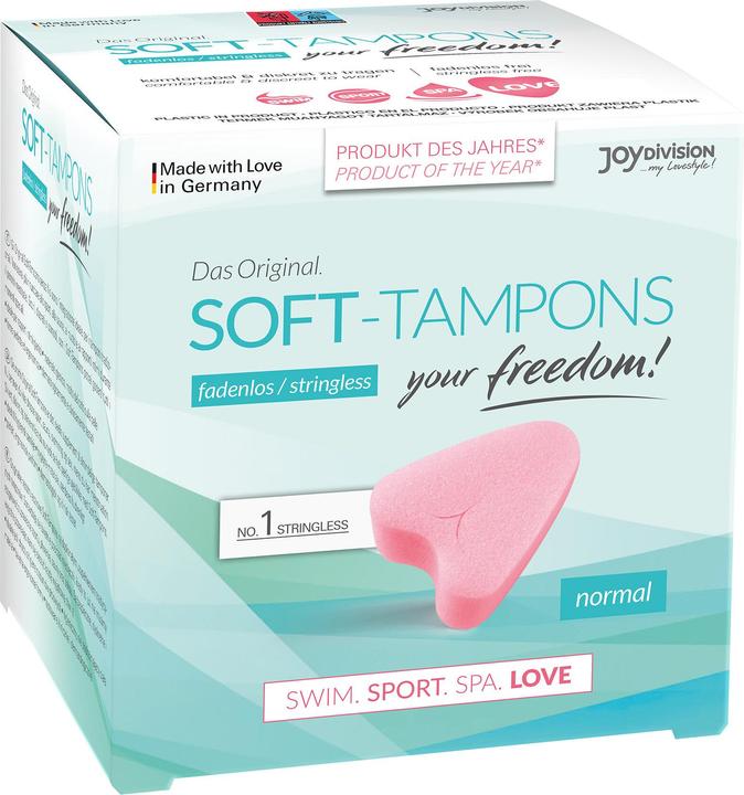 Produktbild Joydivision Soft-Tampons normal, 3er Pack neu (3 x, Normal)