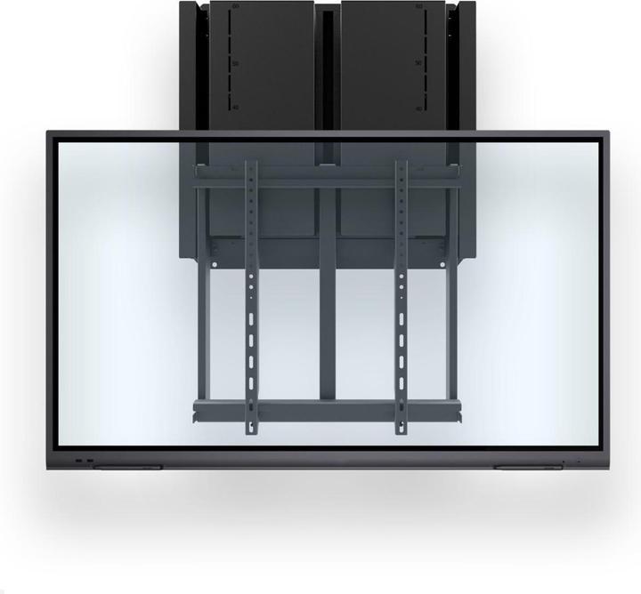 Actual product image edbak ELWM60 Monitor wall mount, height-adjustable up to 86 inches, black (86")