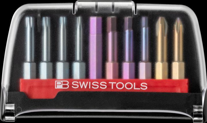 Produktbild PB Swiss Tools Bitset PB E6 700 BC (TX25, PH2, HX 6, TX10, PH1, TX15, HX 3, HX 4, HX 5, TX20)