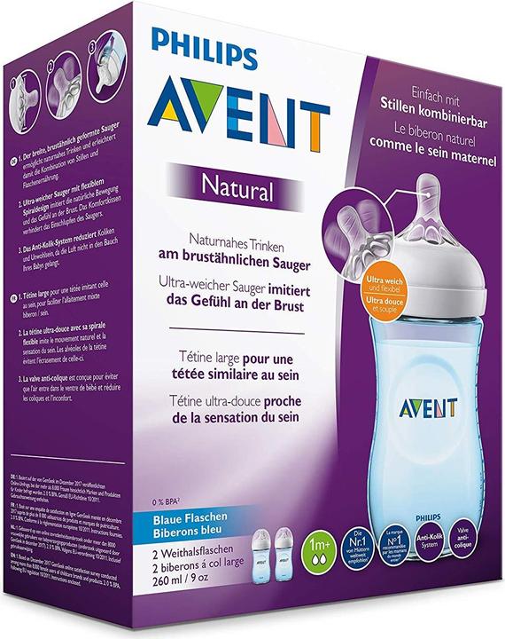 Produktbild Philips Avent Avent Naturnah Flasche 2.0 2er Pack (260 ml)
