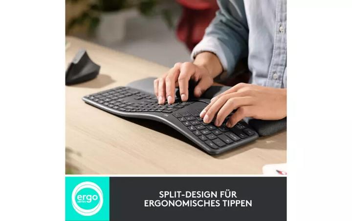 Produktbild Logitech Ergo K860 Split Keyboard for Business (CH, Kabellos)