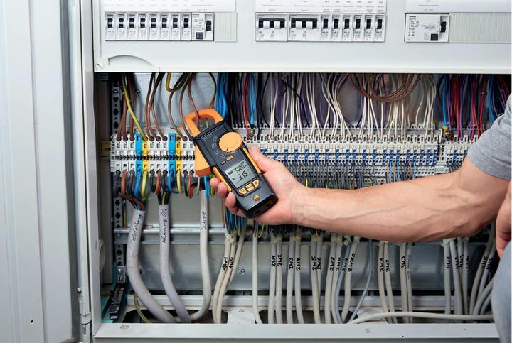 Actual product image Testo Current clamp, hand multimeter di (CAT III 1000V, CAT IV 600V)