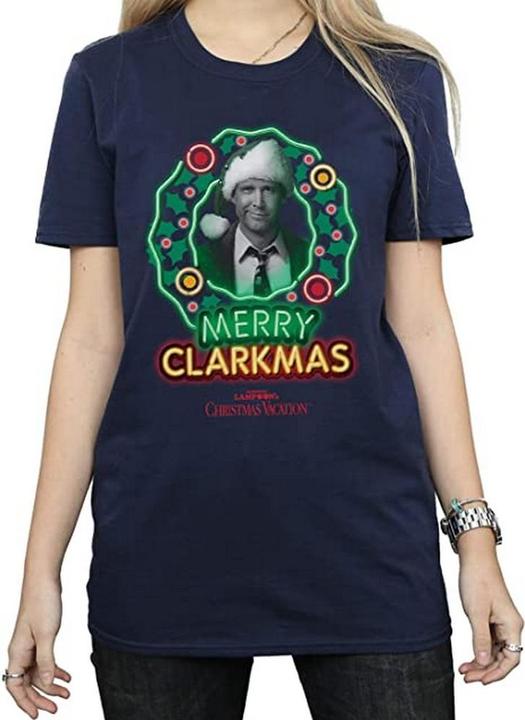 Produktbild National Lampoon´s Vacation National Lampoon's Christmas Vacation Greyscale Clarkmas TShirt (XL)