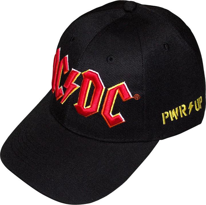 Actual product image AC/DC Unisex Adult Power Up Logo Baseball Cap (One size)