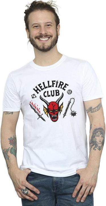 Immagine prodotto Netflix Stranger Things Hellfire Club Maglietta Uomo (5XL)