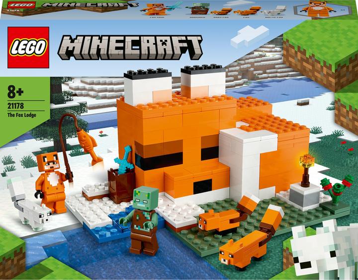 LEGO La Lodge du Renard (21178, LEGO Minecraft)