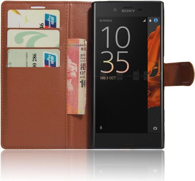 Image du produit MU Classic Housse en cuir avec texture litchi (Sony Xperia XZs)