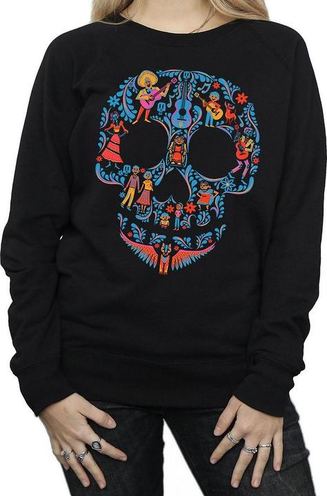 La Maison du Coco Totenkopf Sweatshirt aus Baumwolle