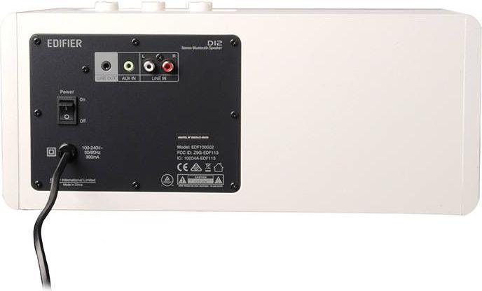 Actual product image Edifier D12 2.0 Bluetooth (Electrical connection)