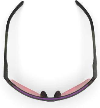 Actual product image BLANKSTER Sunglasses - Moss Green (Moss green mat, Red)