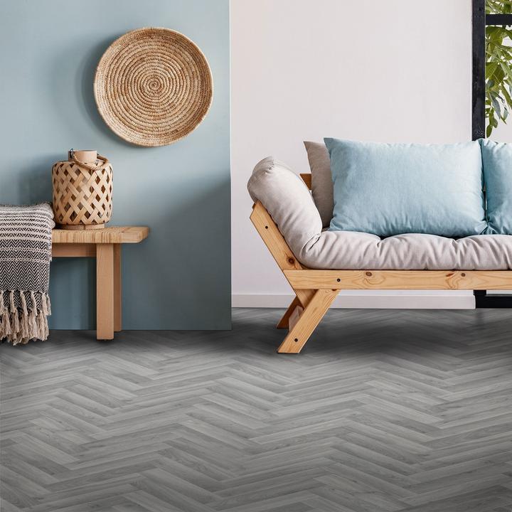 Actual product image Karat Oak Chevron 907M (Vinyl floor)