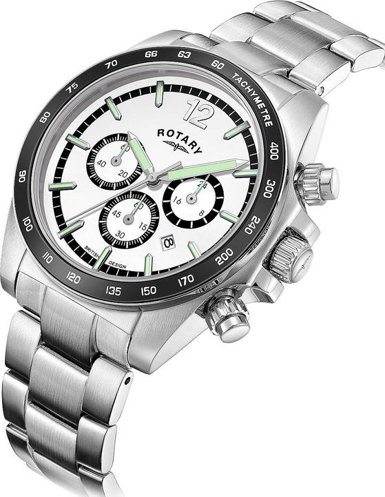 Produktbild Rotary GB05440/02 Henley Chronograph 41mm 10ATM (Chronograph, 41 mm)