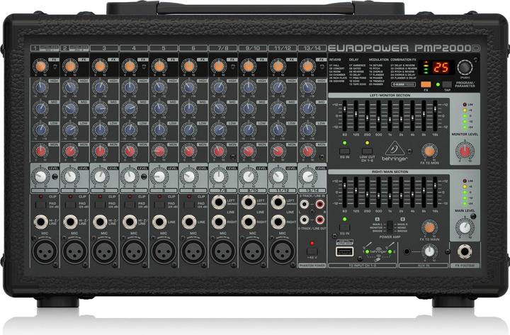 Actual product image Behringer Europower PMP2000D power mixer