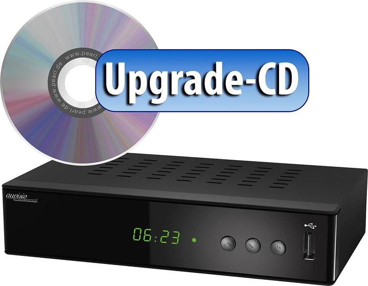 Actual product image Auvisio Upgrade CD for recording function on DCR-200 3in1 digital receiver