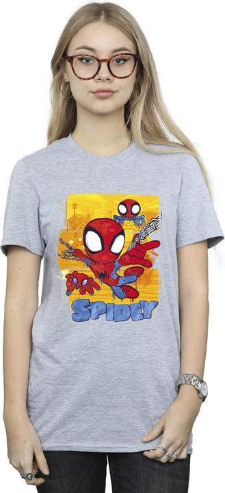 Image du produit - T-shirt SPIDEY AND HIS AMAZING FRIENDS FLYING - Femme (4XL)