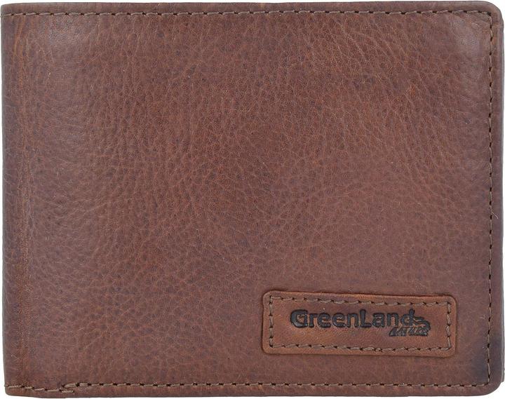Actual product image Greenland Nature Soft & Safe wallet RFID leather 12 cm
