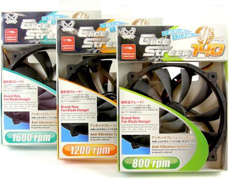 Actual product image Scythe Glide Stream (140 mm, 1 x)