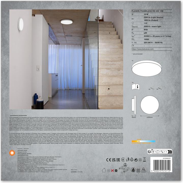 Produktbild Ledvance Planon Frameless (1600 lm)