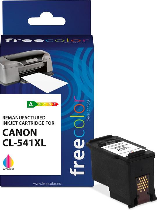 Actual product image Freecolor Free Color Ink CL-541 (M, Y, C)