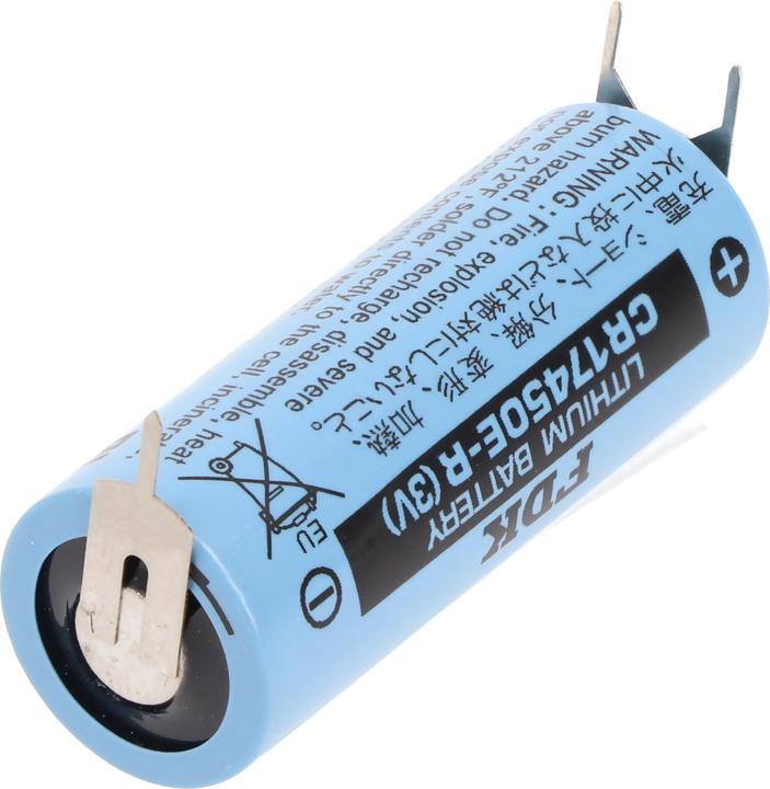 Produktbild FDK Sanyo Lithium Batterie CR17450E-R Size A, ++- (1 Stk., CR17450, 2400 mAh)