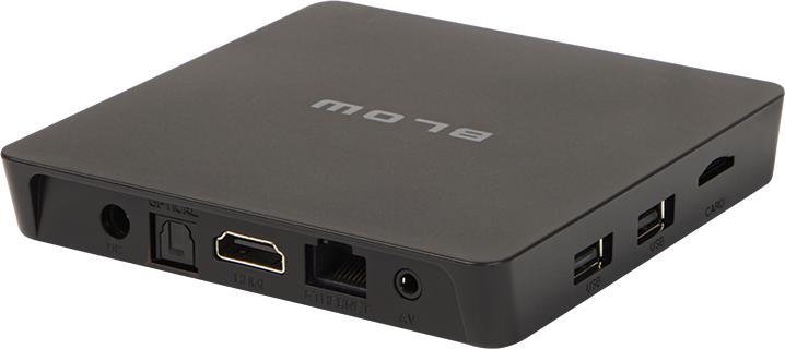 Produktbild Blow 77-303# Smart TV box Black 4K Ultra HD Wi-Fi Ethernet LAN (16 GB, Android 10)