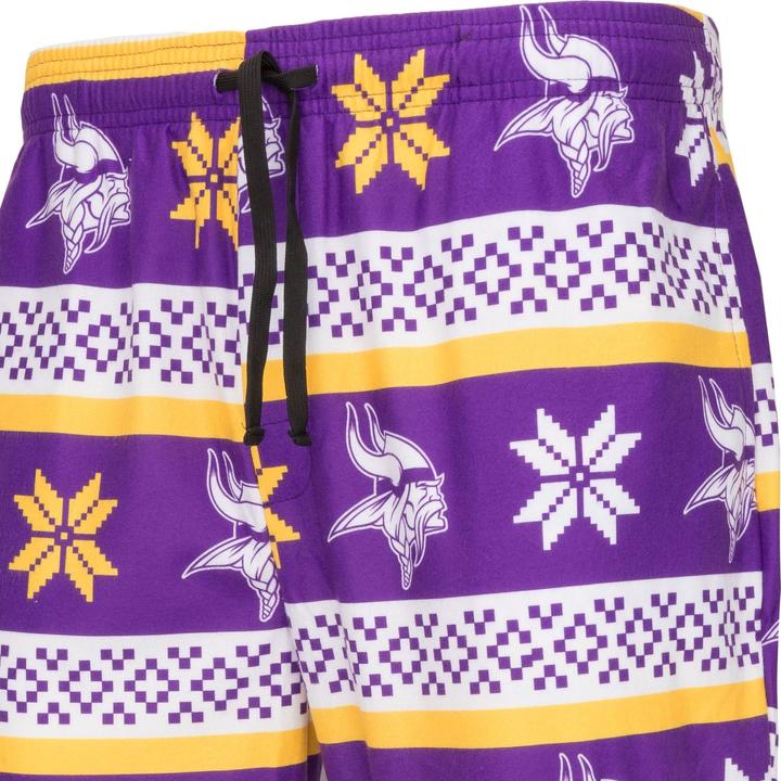 Produktbild Foco NFL Winter XMAS Pyjama Schlafanzug Minnesota Vikings - L (L)