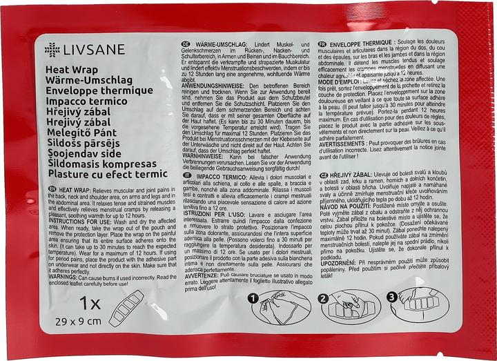 Produktbild Livsane Wärme-Umschlag (2 x)