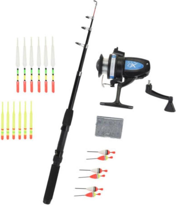 Produktbild XQ Max Angelset 120 teilig (Teleskoprute, 165 cm)