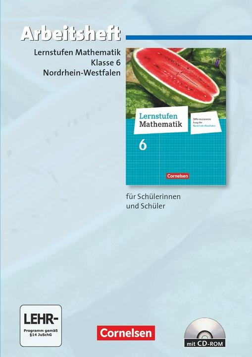 Image du produit Lernstufen Mathematik - Differenzierende Ausgabe Nordrhein-Westfalen - 6. Schuljahr (Allemand, 2013)