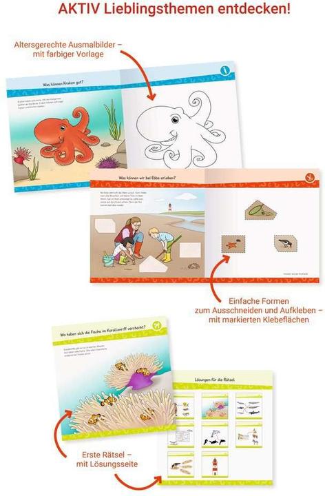 Image du produit Ravensburger Wieso? Weshalb? Warum? junior AKTIV: Am Meer (Allemand, Yousun Koh, 2023)