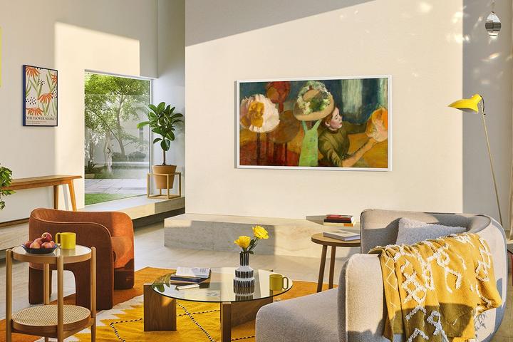 Actual product image Samsung TV GQ55LS03FAUXZG (55", The Frame, QLED, 4K, 2025)