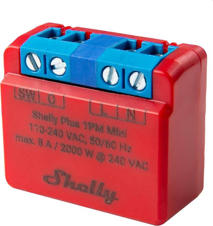 Actual product image Shelly Plus 1PM Mini (Switch actuator)