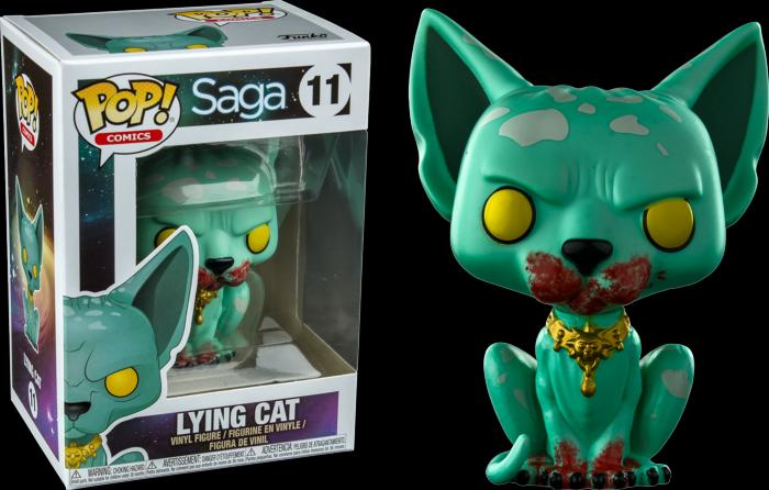 Actual product image Funko POP! Comics Saga Lying Cat (Bloody)