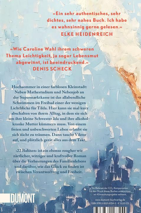 Immagine prodotto 22 Bahnen (Tedesco, Caroline Wahl, 2024)