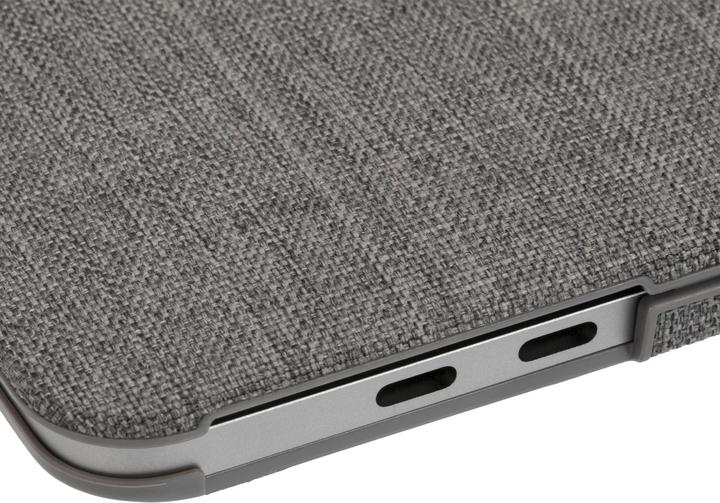 Actual product image Incase Textured Hardshell in Woolenex for 13-inch MacBook Pro - Thunderbolt 3 (USB-C) 2020 - Ash Grey (13", Apple)