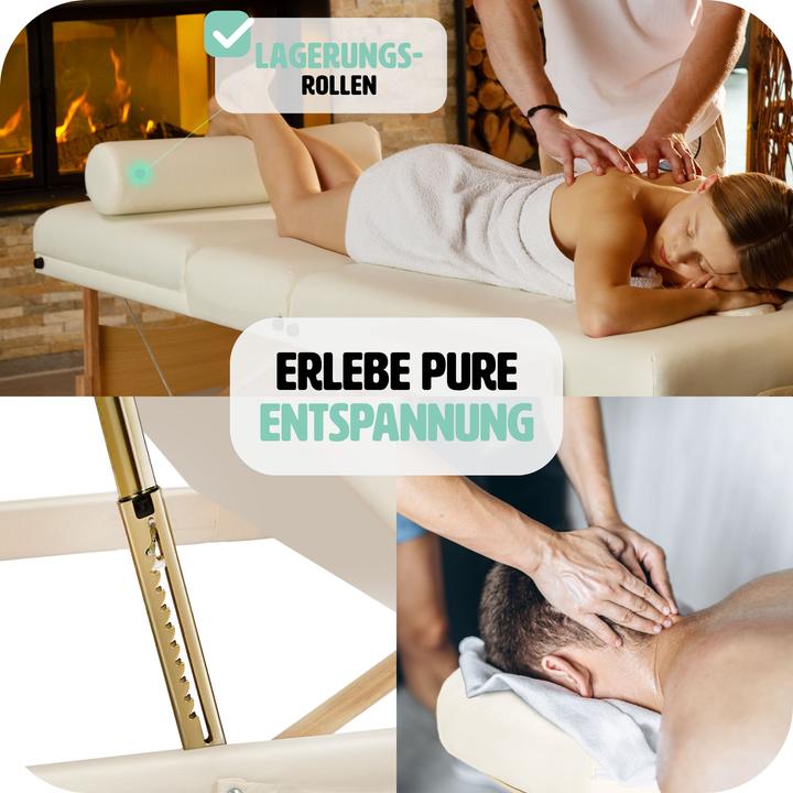 Produktbild tectake 3 Zonen Massageliege-Set