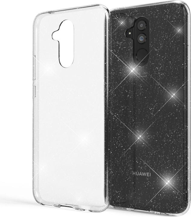 Actual product image Nalia Clear glitter silicone cover (Mate 20 Lite)