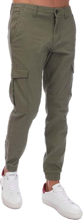 Actual product image Jack & Jones Mens Marco Cuffed Cargo Trousers (36)