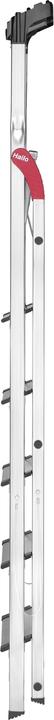 Immagine prodotto Hailo L80 ComfortLine, scaletta di sicurezza in alluminio, 6 gradini (Scala doppia, 116 cm)